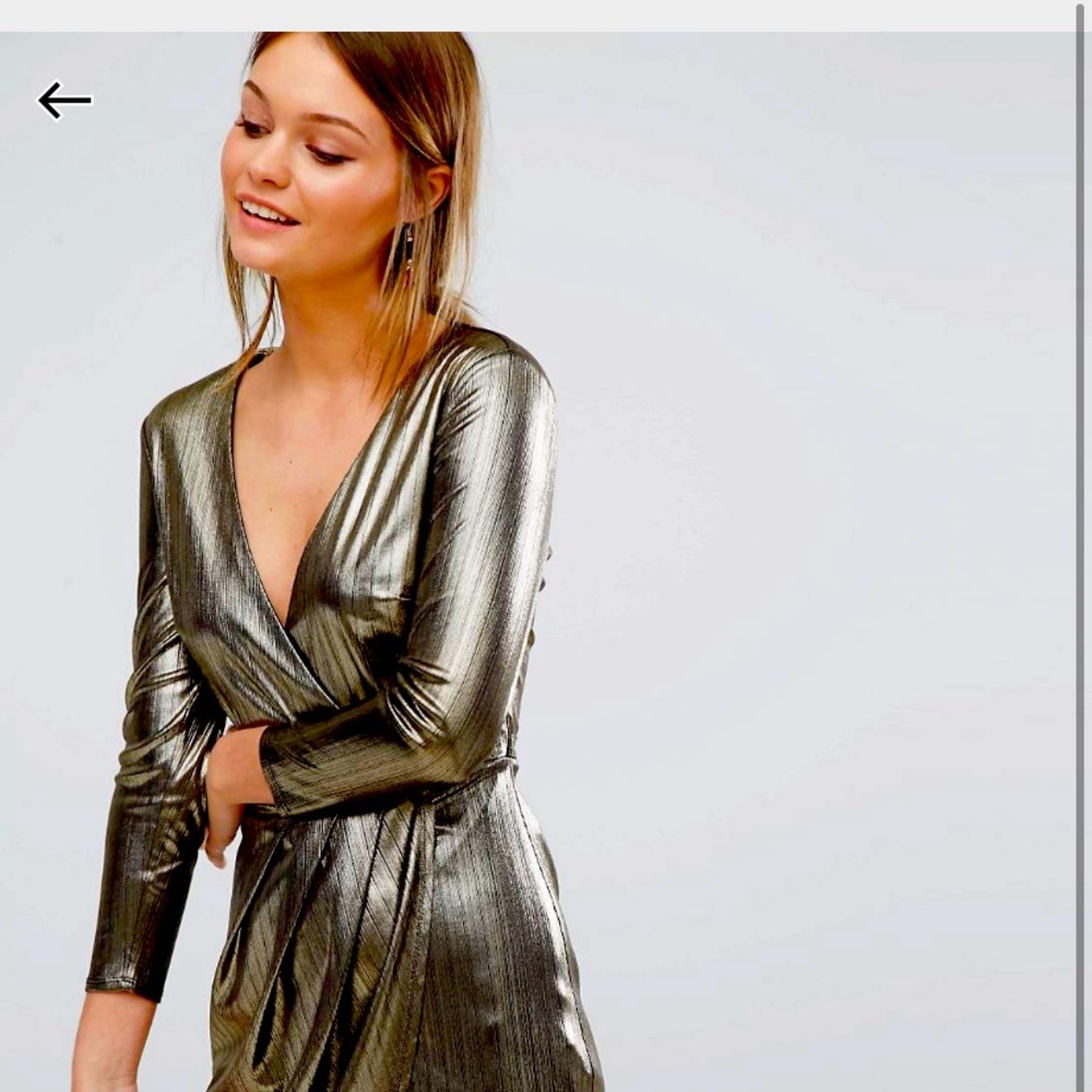 ASOS Gold Dress